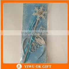 Wholesale Frozen Elsa Gemstones Crown Frozen Tiara And Magic Wand Set thumbnail-1