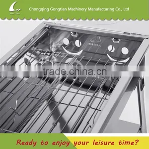 Good Quality Folding Charcoal Bbq Grills for Camping thumbnail-5