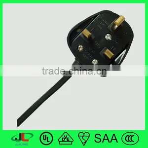 5A 250V 3 Pin Power Plug BS Assemble Electric Plug for Sale thumbnail-1