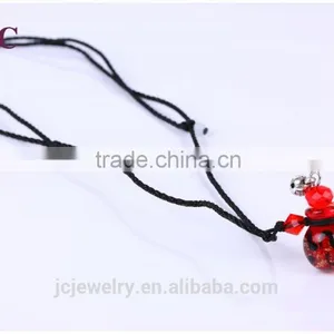 Fashion Necklace 2016 Essential Oil Glass Oil Bottle Pendant Bottle Necklace Pendant thumbnail-6