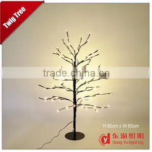 3' Artificial Mixed Twigs Christmas Led Light Trees thumbnail-2