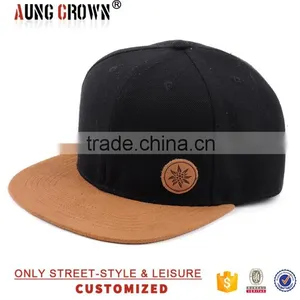 5 Panel Suede Brim Hat thumbnail-1