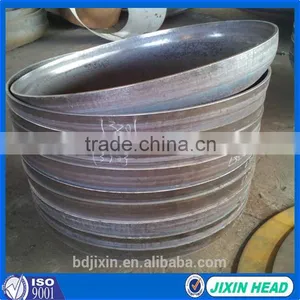 Hot Pressing Carbon Steel Pipe Fitting / Pipe Tube End Caps thumbnail-4