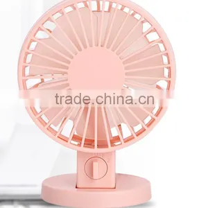 Hot Sale OEM USB Fans With Colorful Style Ajustable Switch Double Leaves Mini Fans thumbnail-2