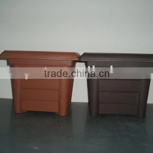 CF270M Plastic Flowerpot,flowerpot,square Pot thumbnail-1