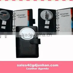 Business a5 Size Leather Agenda With Calculator thumbnail-1