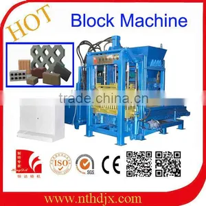Automatic Vibrated Concrete Block Machine Interlocking Block Machine thumbnail-1