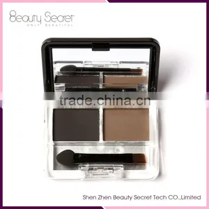 2 Multi Colors Waterproof Long-lasting Eyebrow Palette thumbnail-3