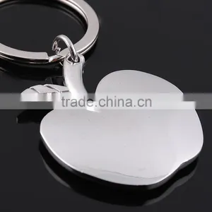 Wholesale Apple Metal Key Chains/Apple Key Rings Metal thumbnail-2