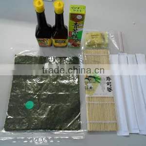 Sushi Kit (sushi Nori/sushi Soy Sauce /sushi Mat ,chopsticks ,sushi Wasabi , Sushi Ginger ,sushi Vinegar) thumbnail-5