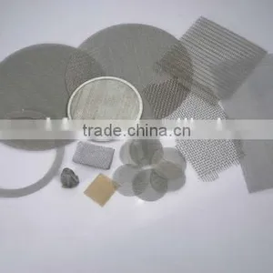 Spin Pack Filter Dia 10mm/ Stainless Steel Wovem Emsh Filters /dia 15mm Oil Filter Disc/Stamping Screen Wire Mesh Filter thumbnail-1