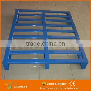 Galvanized Steel Pallet Rack Heavy Duty Capacity Pallet Metal Pallets With Side thumbnail-1