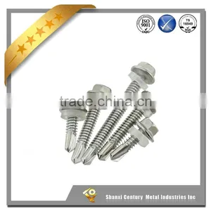 Hex Head Flange With EPDM Washer Self Drilling Screw thumbnail-2
