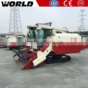 4LZ-5.0E 98HP 1.4m3 Grain Tank Small Rice Wheat Harvester Machine thumbnail-6