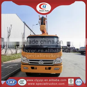 Foton 12m Cherry Picker High Working Truck for Sale thumbnail-5