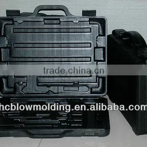 OEM Blow Molding Plastic Carrying Tool Case Hard Plastic Wine Carrying Case thumbnail-4