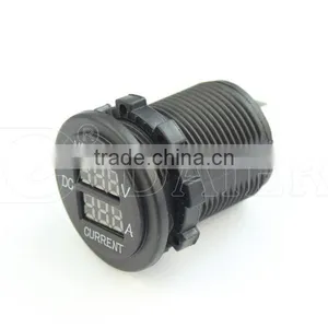 Digtal Ammeter And Voltmeter Power Out Car 12V DC Socket thumbnail-3