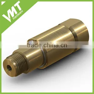 Customize High Precision CNC Machining Brass Swivel Joint for Pipe thumbnail-2