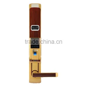 Professional Design High Quality Champagne Gold/red Bronze Smart Lock thumbnail-2