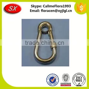 China Supplier Custom Different Carabiner Hook With Eyelet thumbnail-1