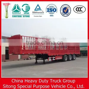 Stake Type Truck Semi Trailer Manufacturers China Gooseneck Horse Trailer thumbnail-2