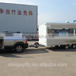 Chinese Style European Designed Food Cart Sale Coffee Cart Trailer thumbnail-2