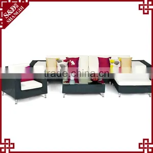 Luxury 2016 Latest Design Rattan Furniture Living Room Sofa Set thumbnail-2