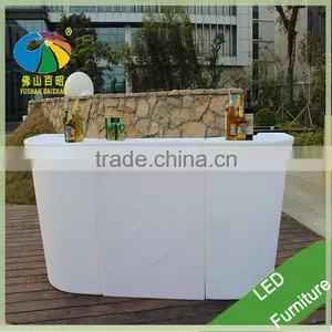 Illuminated Led dj Table Flashlight Led tv Table Night Light Led Bar Table With Rechargeable Battery thumbnail-3