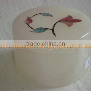 FIRST QUALITY PAKISTANI FACTORY MADE PURE ONYX JEWELRY ENGRAVED BOXES thumbnail-1