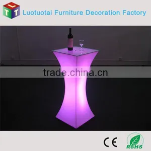 LED Table and Chair &portable Bar Square Table With Multicolor Change thumbnail-6