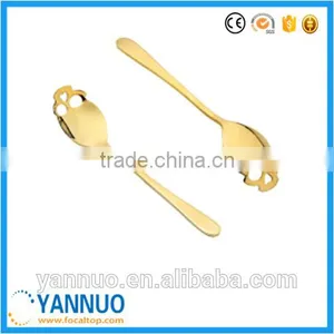 Easter Syle Skull Vacuum Plating Stainless Steel Spoons thumbnail-1