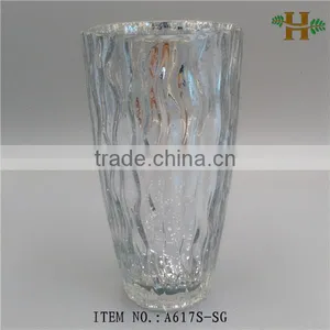 Factory Price Colored Glass Flower Vase thumbnail-3