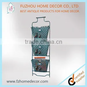 Hot Sale Hollow Out Wall Mounted Metal Magzine Holder thumbnail-1