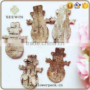 Christmas Series Natural Flowered Bark Engraving thumbnail-4