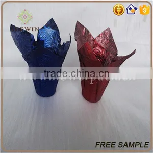 High Quality Golden Fabric Wholesale Flower Pots thumbnail-1