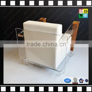 Wholesale Clear Hot Sale Cheap Acrylic Sofa Chair Modern Design Acrylic Chair With Cushion From Shenzhen Yidong thumbnail-2
