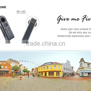 2017 Trending Products Two Lens 720 Ultra HD VR Wifi Digital Sport Action Camera vr 360 thumbnail-1