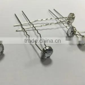 Rhinestone Hair Pins Clips Hairband Wedding Bridal Bridesmaid Hair Accessories thumbnail-3