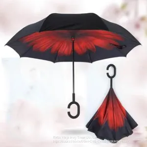 New Invention Reverse Umbrella Logo Advertising Promotional Umbrella thumbnail-2