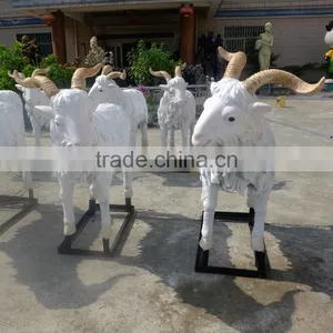 Fiberglass Goat Statue for Movie Cartoon thumbnail-3