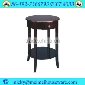 Living Room Table /Dining Room Table/With Drawers Round Side Table thumbnail-2