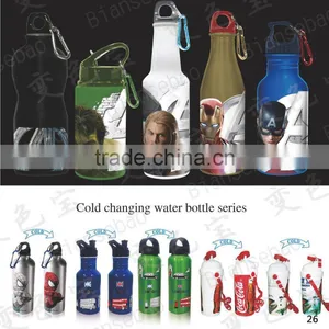 Cold Color Changing Drinking Water Sports Bottle thumbnail-1