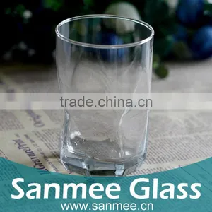 363ml Irregular Shape Beverage Glass Cups thumbnail-1