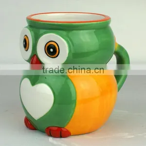 Ceramic Owl Mug thumbnail-1