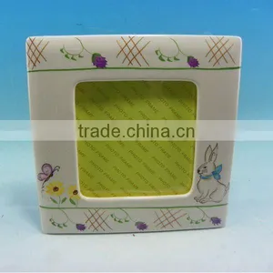 Square Rabbit Decoration Ceramic Photo Frames thumbnail-1