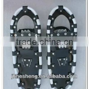 8x27(22x69cm) Non Slip Snowshoes for Safer Walking on Snow Aluminium Pivot PU Binding Alloy Crampon Shoes (HS-SS1 27inch) thumbnail-4