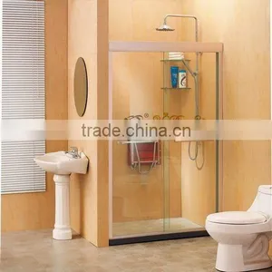 Three Doors Linked Sliding Doors Screen QC43 thumbnail-1