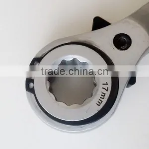 Short Podger Double Ratchet Spanners Wrenches thumbnail-1