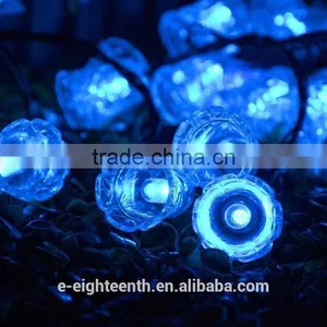 2016 New Popular Waterproof Solar Powered 20LED Bell Fairy String Light For Wedding Party Garden Christmas Tree Decoration thumbnail-3