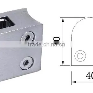 2016 Factory Price Stainless Steel Glass Clamp thumbnail-2